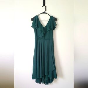 Dark green dress